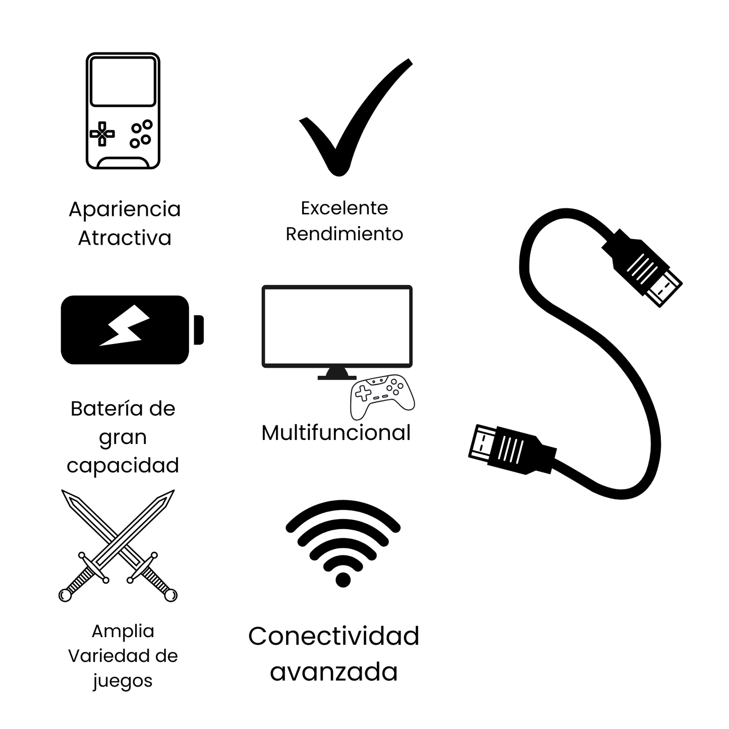 Consola portátil retro