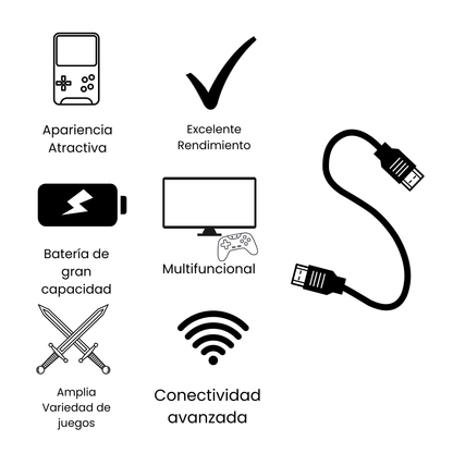 Consola portátil retro